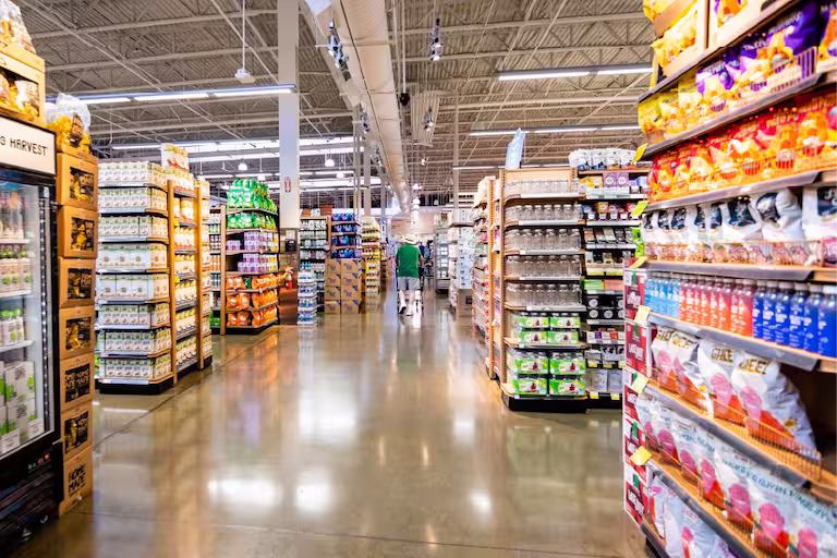 A well maintained shopping experience provided by the Precision team