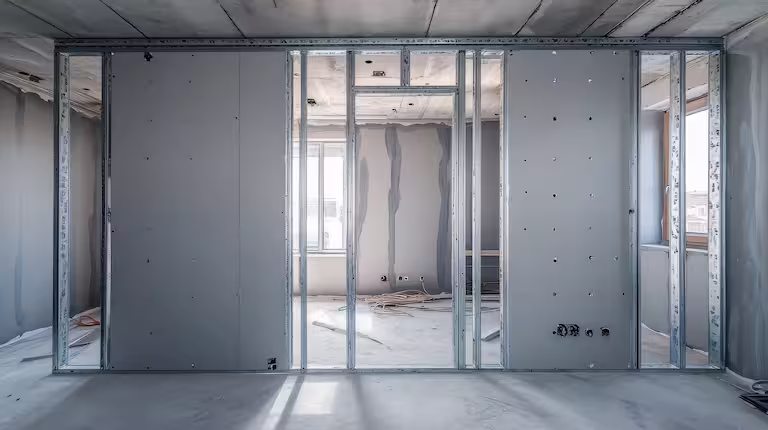 Post-construction deep cleaning on a completed Twin Cities commercial project