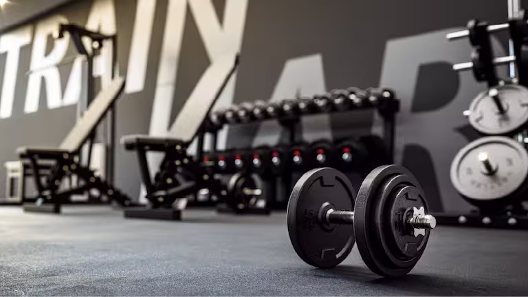 Fitness facility maintained by Precision Commercial Cleaning in the Twin Cities